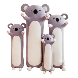 AIFEI 장난감 새로운 긴 팬더 인형 코알라 봉제 인형 동물 장난감 도매 소녀를위한 수면 베개 선물