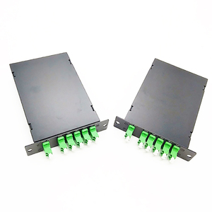 Sợi quang 16CH 18ch mux demux CWDM multiplexer 1270nm ~ 1610nm ABS hộp wdm hệ thống Cassette loại LC/UPC - Product Image 2