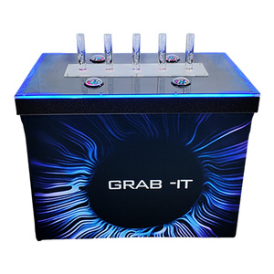 Máquina de Juego de Reacción Carnival Rentals para 2 Jugadores: ¡Atrapa la Barra que se Ilumina! Desafío Visual y Táctil - Product Image 1