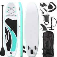 Planche de paddle gonflable personnalisée OEM pour sports nautiques en plein air, planche de surf souple avec accessoires gratuits