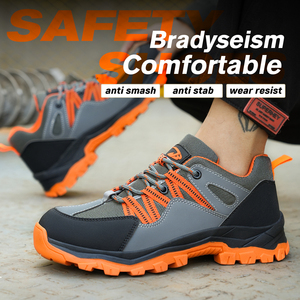 Steel <b>Toe</b> Head Labor Protection Safety Shoes for Men Breathable Puncture Resistant and Anti Smashing Work Shoes Wear-resistant - Product Image 4