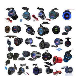 Cargador Universal para Auto de 24V 20W con Puertos USB Tipo-C + Tipo-A, Material Resistente al Fuego - Product Image 1