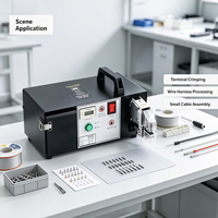 Machine à sertir industrielle compacte personnalisable EM-6B2, pince à sertir les câbles électriques de 0,25 à 16 mm² pour faisceaux de câbles