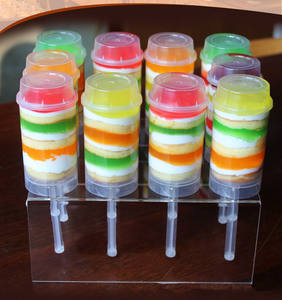 أداة خبز آمنة على الغذاء حاوية كعك بلاستيكية شفافة لرفع الكب كيك بغطاء لتزيين حفل الزفاف - Product Image 2