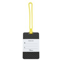 Nouvelle étiquette de bagage colorée en fibre de carbone pour étiquettes de sac de voyage pour bagages étiquettes de valise
