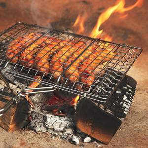 Panier à griller pliable en acier inoxydable antiadhésif <span class=keywords><strong>pour</strong></span> <span class=keywords><strong>barbecue</strong></span> grill panier outils grill maille <span class=keywords><strong>pour</strong></span> poisson Steak porte-légumes - Product Image 4