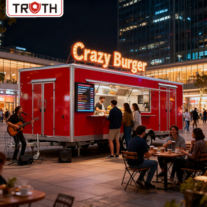 Remolques de Comida Móviles Truth <span class=keywords><strong>a</strong></span> Medida en Venta Food <span class=keywords><strong>Truck</strong></span> Totalmente Equipado con Cocina y Baño - Product Image 1