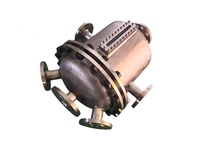 Pemisah Cairan Vakum Titanium Murni Tipe Baffle Pipa Pemisah Uap-air Tangki Pemisah Kondensat