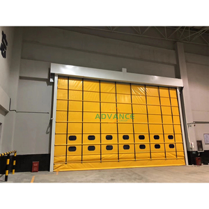 Puerta Enrollable Automática <span class=keywords><strong>de</strong></span> PVC <span class=keywords><strong>de</strong></span> Alta Velocidad, Moderna, Insonorizada, Bien Sellada, para Entrada Industrial, Cuarto Limpio, Procesamiento <span class=keywords><strong>de</strong></span> Alimentos, Frigorífico - Product Image 5