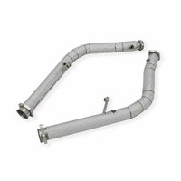 Kit de performance pour Mercedes-Benz W463 G63 AMG 4.0T SS304, downpipe haute performance sans voyant d'avertissement (CEL), installation facile, optimisation de la puissance.