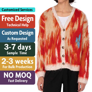 Мужской трикотажный свитер из шерсти альпаки - Product Image 3