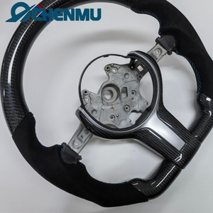 Volante de carbono actualizado personalizado para <span class=keywords><strong>Bmw</strong></span> F Series F10 F30 <span class=keywords><strong>E7</strong></span> E88 E70 E80 E92 E90 F25 F16 F11 F12 F32 Alcantara Wheel - Product Image 2