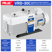 Pompe à vide rotative à double étage VRD 30C à haute efficacité avec une aspiration puissante pour les applications de four et de séchage