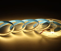 Bande LED SMD 2835 super lumineuse, 240 LED, haute efficacité, tension constante DC 12V/24V, usine pour l'éclairage intérieur et extérieur