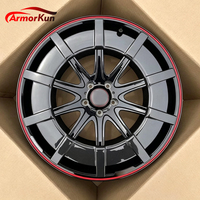 Anneau central de roue en fibre de carbone pour Mercedes-Benz Performance, accessoire de montage