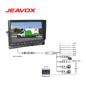 Hệ Thống Giám Sát <span class=keywords><strong>Camera</strong></span> Quan Sát Xung Quanh <span class=keywords><strong>360</strong></span> Cho Xe Tải Hệ Thống Giám Sát AHD Chia Bốn Đầu DVR 10.1Inch Với 4 <span class=keywords><strong>Camera</strong></span> Quan Sát Phía Sau Phía Trước - Product Image 4