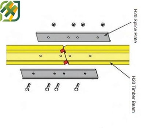 <span class=keywords><strong>Poutre</strong></span> en <span class=keywords><strong>bois</strong></span> H20 moderne de haute qualité avec peinture haute résistance et imperméable pour coffrage de dalle de construction - Product Image 6