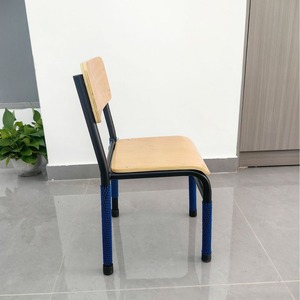 Silla Escolar Infantil con Estructura Metálica Resistente para Estudiantes de Primaria y Secundaria, Color Negro 24-010 - Product Image 4