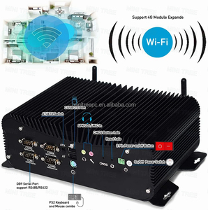 Computadora Industrial Integrada Resistente de 12.ª Generación I7 1255U I5 <span class=keywords><strong>1235U</strong></span>, Sin Ventilador, Placa Base X86 DDR5, 2 LAN, 6 COM 232/485 de 3 Pines, en Stock - Product Image 3