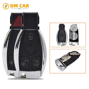 Smart Car Key Replacement Case 3button For Mercedes Benz A C E R S CL GL SL CLK SLK Old Type With Battery Holder Remote Key Fob