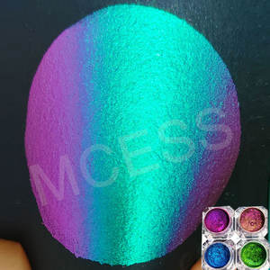 Marca Mcess MUESTRAS GRATIS bunglon <span class=keywords><strong>supershift</strong></span> camaleón cambio de color óptico tinta variable pigmento de pintura en polvo para caña de pescar - Product Image 3