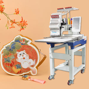 Máquina de bordado de tapa de camiseta computarizada Industrial Yinghe, operación Manual de un solo cabezal, Motor de núcleo de nueva condición, 1200 Rpm - Product Image 1