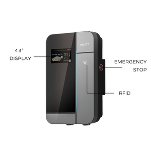 Nouvelle station de recharge pour véhicules 11KW 22KW triphasée IP55 étanche avec WiFi intégré et interface carte d'identité - Product Image 5