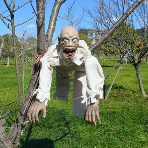 Fantasma Eléctrico que Gatea, Bebé Fantasma Brillante que Grita, Decoración para Casa Embrujada, Accesorios para Bar, Fantasma de Halloween, Juguete de Terror Zombi - Product Image 2