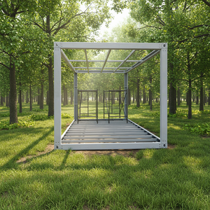 Contenedor de Acero Prefabricado Desmontable de 20 pies, Diseño Moderno y Transpirable, Rectangular, para Viviendas, Oficinas o Edificios - Product Image 3