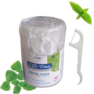 הסיטונאי 50 יח 'במקרה מעוגל אריזה שן שיניים חוט דנטלי לבחור בורר מקל - Product Image 4