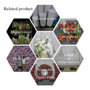 <span class=keywords><strong>PROMISE</strong></span>緑と白いバラの花結婚式パーティー用人工花ボール - Product Image 5