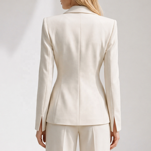 <strong>Blazers</strong> Ladies Women Tailored Slim Fit Office Business Jacket Custom - Product Image 2
