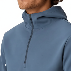 High Street Styles Sudadera con capucha de peso pesado en blanco Sudadera con capucha alta personalizada de gran tamaño Logotipo personalizado Algodón de alta calidad Sudadera con capucha en blanco Fleece - Product Image 1