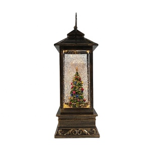 Ha condotto la Luce Up Artificiale Della Decorazione Di Natale Forniture Presepe di natale Albero di Natale Scena Mini Globo di Neve <span class=keywords><strong>Per</strong></span> La Decorazione Domestica <span class=keywords><strong>Accessori</strong></span> - Product Image 3