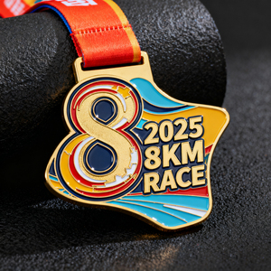 Medallas y Cordones Personalizados al por Mayor para Competiciones Deportivas, Triatlón, Maratón, Carreras, Tallas 5K y 10K - Product Image 6