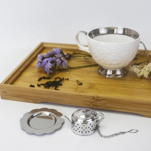 Khuyến Mại Thép Không Gỉ Phổ Biến Loại <span class=keywords><strong>Mini</strong></span> Ấm Trà Hình Dạng Trà Infuser Với Chuỗi - Product Image 6