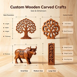 Artigianato in <span class=keywords><strong>Legno</strong></span> Personalizzato per Forma, Dimensione, Materiale, Colore, Logo, Confezione, Decorazione Superficiale, Struttura, Funzione e Progetti Personalizzati - Product Image 6