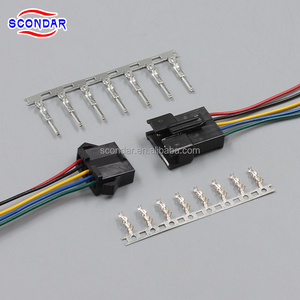 Cablaggio Personalizzato SCONDAR con Passo 2.5mm Compatibile con Connettore JST SM, Cavo Elettrico da Filo a Filo - Product Image 1