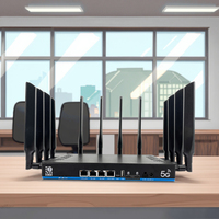 Routeur WiFi 7 Tri-Bande 2.4G 5.8G 6G avec carte SIM 5G et 4x4 MU-MIMO pour un streaming et un gaming fluides, personnalisable