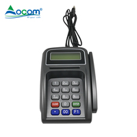 KB887 OCOM Pinpad 20 touches avec écran LCD et lecteur de carte en option MSR pour ordinateur