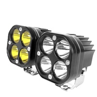Vente directe d'usine 3 pouces 40W 4 lumières mettent en évidence la lumière de travail LED
