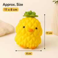 Jouet Squishy Canard Ananas Adorable Super Doux Anti-Stress pour Enfants