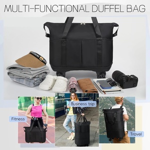 Sac <span class=keywords><strong>de</strong></span> voyage extensible personnalisé avec roulettes amovibles pour les voyages, sac <span class=keywords><strong>de</strong></span> voyage <span class=keywords><strong>de</strong></span> nuit, sac <span class=keywords><strong>de</strong></span> week-end, sac <span class=keywords><strong>de</strong></span> voyage, <span class=keywords><strong>valise</strong></span> - Product Image 2