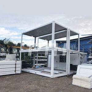 منزل حاويات فاخر مسبق الصنع من طابقين مخصص من PTH، مبنى مكتبي من ألواح الساندويتش الفولاذية للاستخدام كشقة أو فيلا - Product Image 3