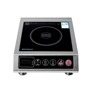 Big power 3500w press button control electric commercial induction cooker