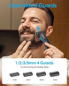 Kit <span class=keywords><strong>de</strong></span> Peines Protectoras con Soporte para Afeitadora para OBlade, Peine Corporal <span class=keywords><strong>de</strong></span> 0/3mm + Peines Bidireccionales <span class=keywords><strong>de</strong></span> 1/2/3/5mm - Product Image 4