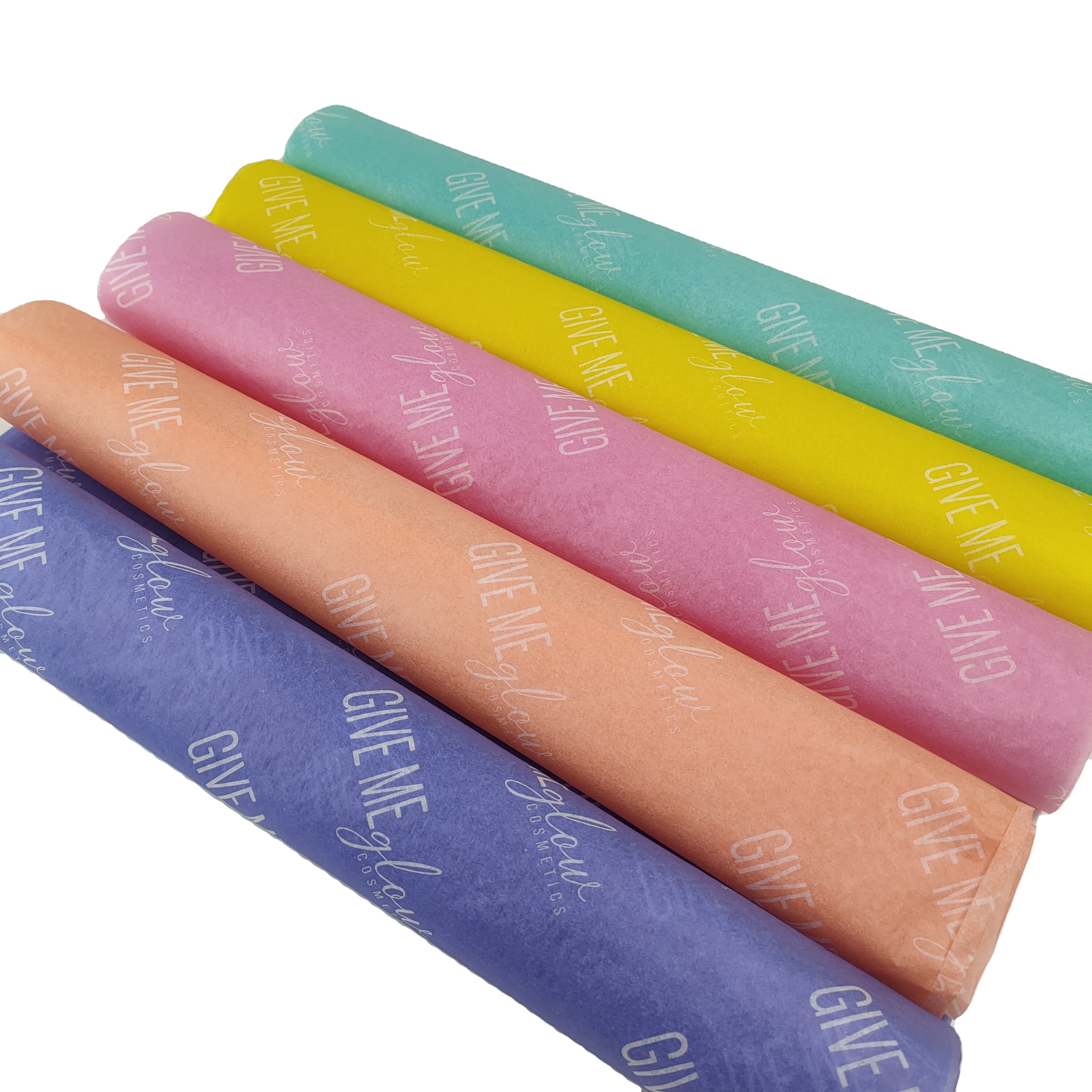 For Products Packaging Clothes Custom Logo Color Packaging Paper Tissue Wrapping Paper