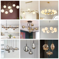Lustre de plafond LED moderne de luxe, design noir en forme de barre torsadée pour la décoration de la maison et des restaurants, lampe suspendue noire