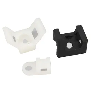 New Product High Quality Nylon saddle type cable ties mount