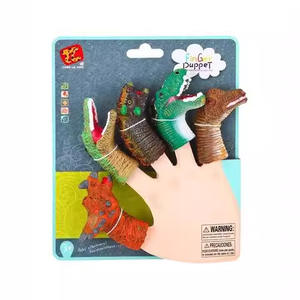 Juego <span class=keywords><strong>de</strong></span> Dedos <span class=keywords><strong>de</strong></span> Plástico Unisex, Marioneta <span class=keywords><strong>de</strong></span> Dinosaurio <span class=keywords><strong>de</strong></span> Dibujos Animados, Juguete <span class=keywords><strong>de</strong></span> Navidad y Halloween para Niños <span class=keywords><strong>de</strong></span> 2 a 4 Años - Product Image 1